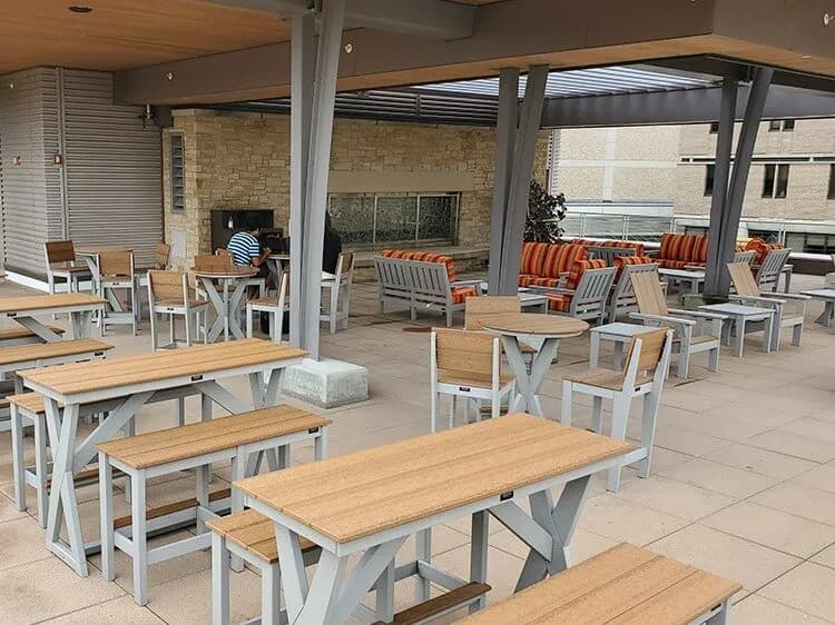 University student lounge and common area